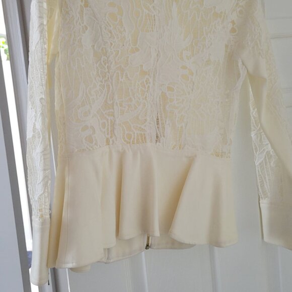 XOXO brand peplum lace jacket - Picture 4 of 5